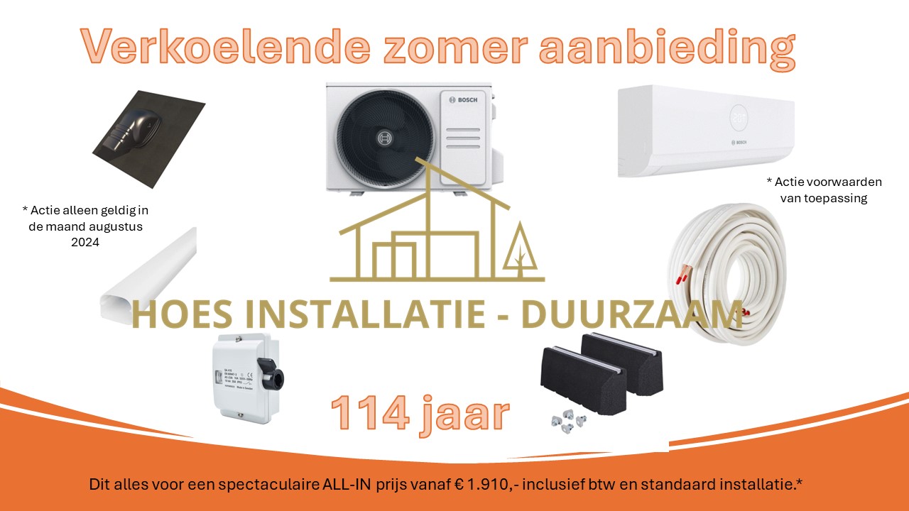 zomer actie aanbieding